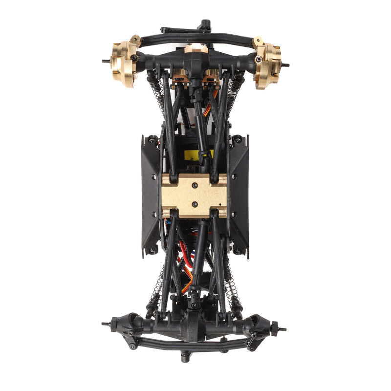 Chassis Skid Plate, Brass: AX24 - AXI301002