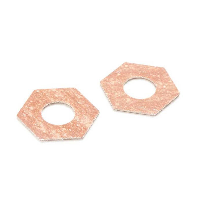 ARRMA Slipper Pads, 32.8 x 15.2 x 1mm - AXIC1068B