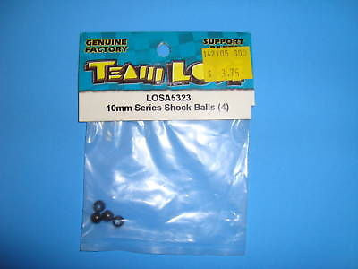 TEAM LOSI 10MM SERIES SHOCK BALLS (4) #A-5323
