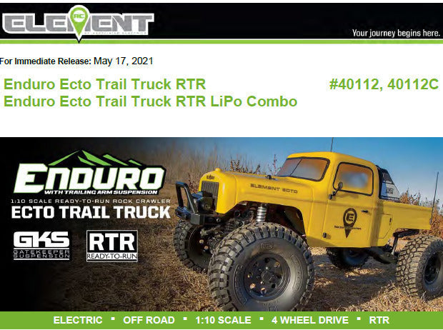 Associated Ecto Trail Truck