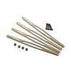 AX31263 Upper Link Plate Set Aluminum Yeti XL (4)