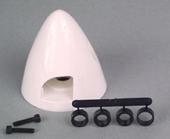 DUBRO 2" SPINNER WHITE #272