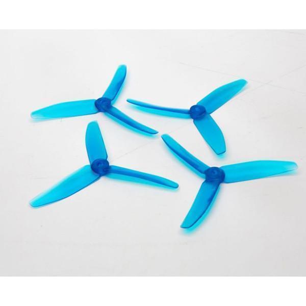 DYS 5x4 Tri-Prop Transparent: Blue (FPVP1000BL)