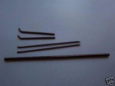 EVO FLIGHT ALUMINUM PARTS SET BLACK SHOGUN400 EVH165172