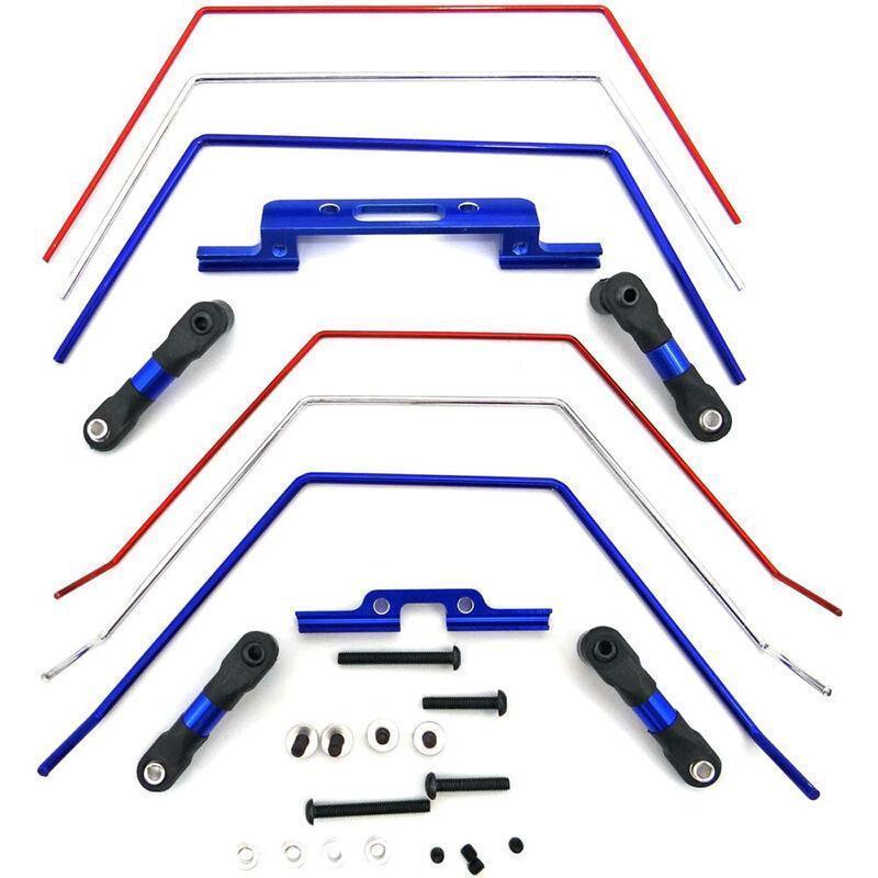 Front and Rear Wide Sway Bar Kit: 2wd Slash