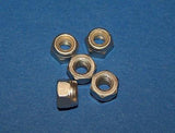 KYOSHO M4 ALUMINUM NYLON NUT (SLIVER/5 PCS ONLY) #1353