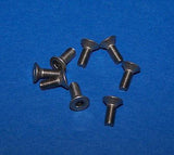 KYOSHO TITANIUM FLAT HEAD SCREW HEX M3X8 (8 PCS) #KYO1371
