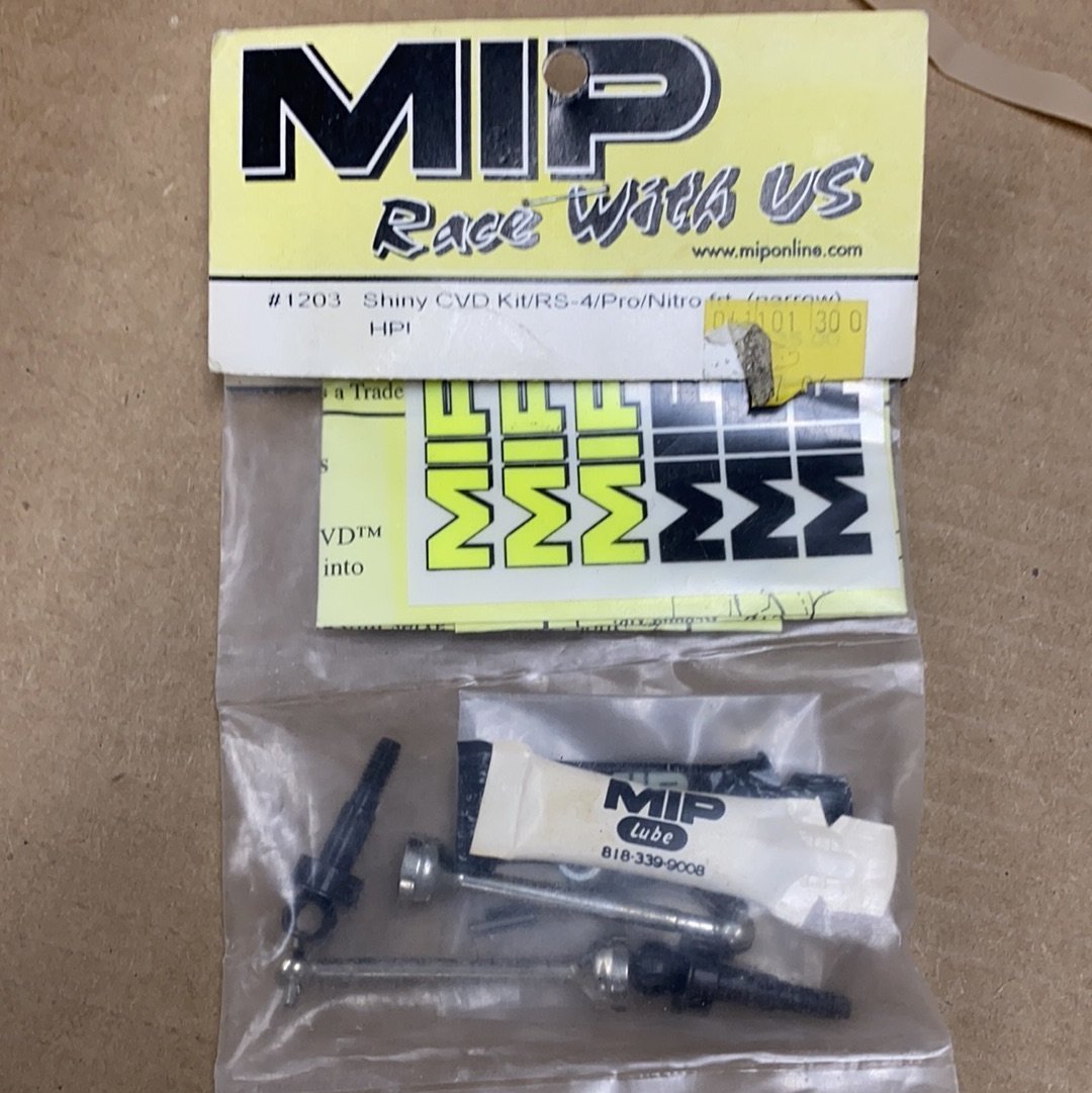 MIP 1203 SHINY CVD KIT/RS-4/ PRO/ NITRO Front (narrow) HPI