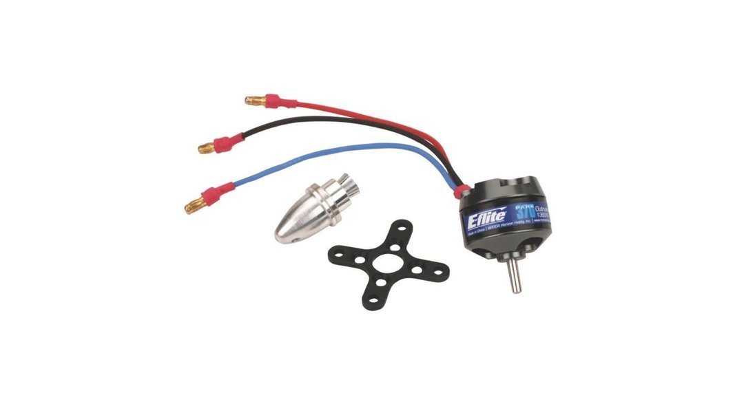 Park 370 Brushless Outrunner Motor, 1360Kv (EFLM1205)