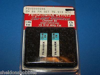 PERFORMANCE (HITEC) 75.910 MHz FM SINGLE CONVERSION CH-86 #PDV2000086