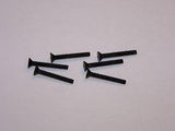 LOSA6226 TEAM LOSI (4-40 x 7/8") FLAT HEAD SCREWS (6)