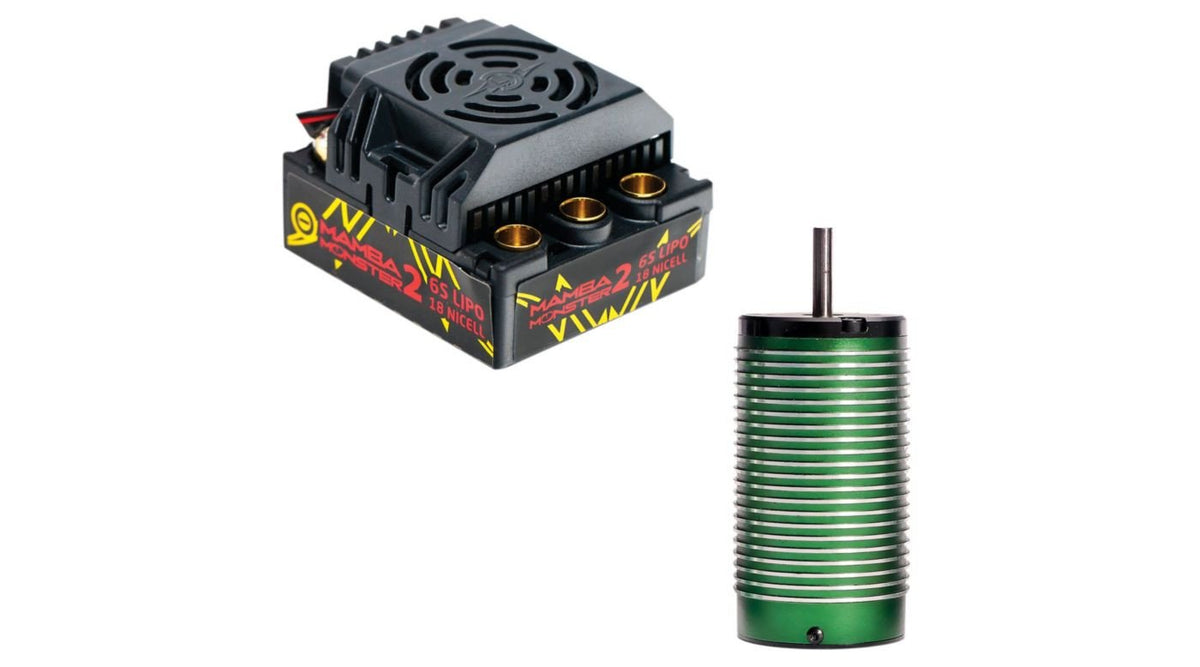 1/8 MAMBA Monster 2 25V WP ESC, w/2200Kv Motor (CSE010010801)