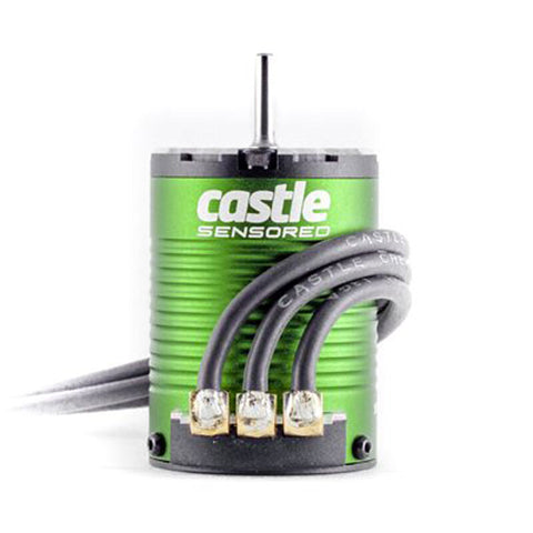 Castle Sidewinder 4 Waterproof Sensorless ESC W/1406-6900Kv Sensored Motor Combo - CSE010016403