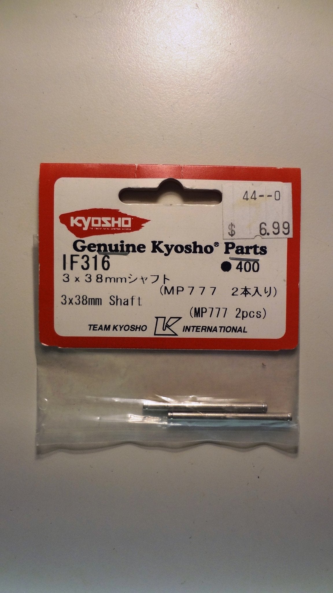 3x38mm Shaft(MP777 2pcs)
