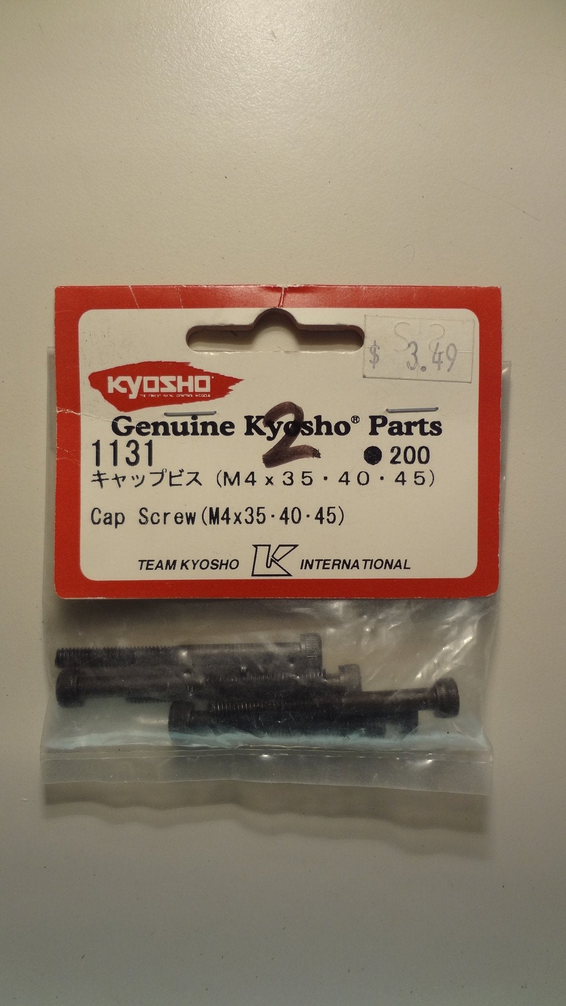 CAP SCREW (M4x35 - 40 - 45)