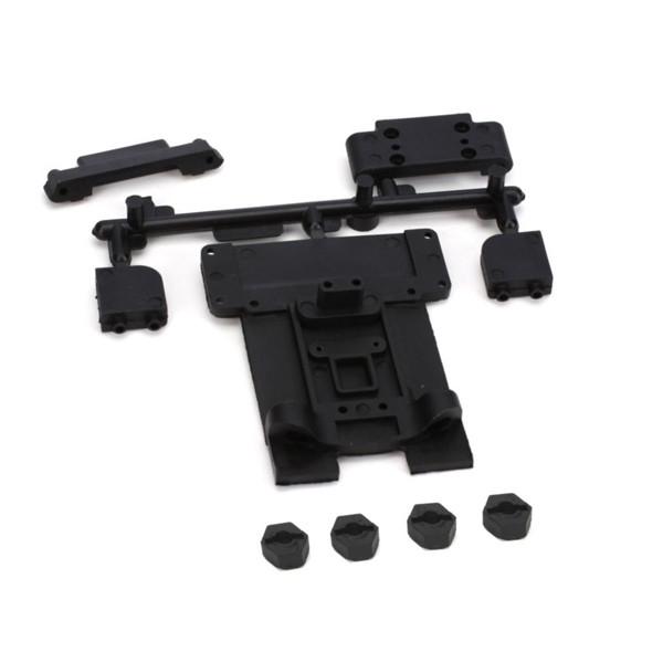 Front/Rear Suspension Mount Set: 1/10 2WD Circuit, Boost - ECX1092