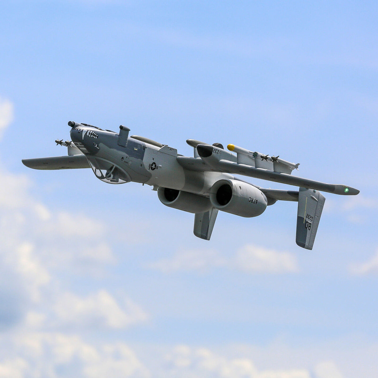 EFL011500 A-10 Thunderbolt II Twin 64mm EDF BNF Basic with AS3X and SAFE Select