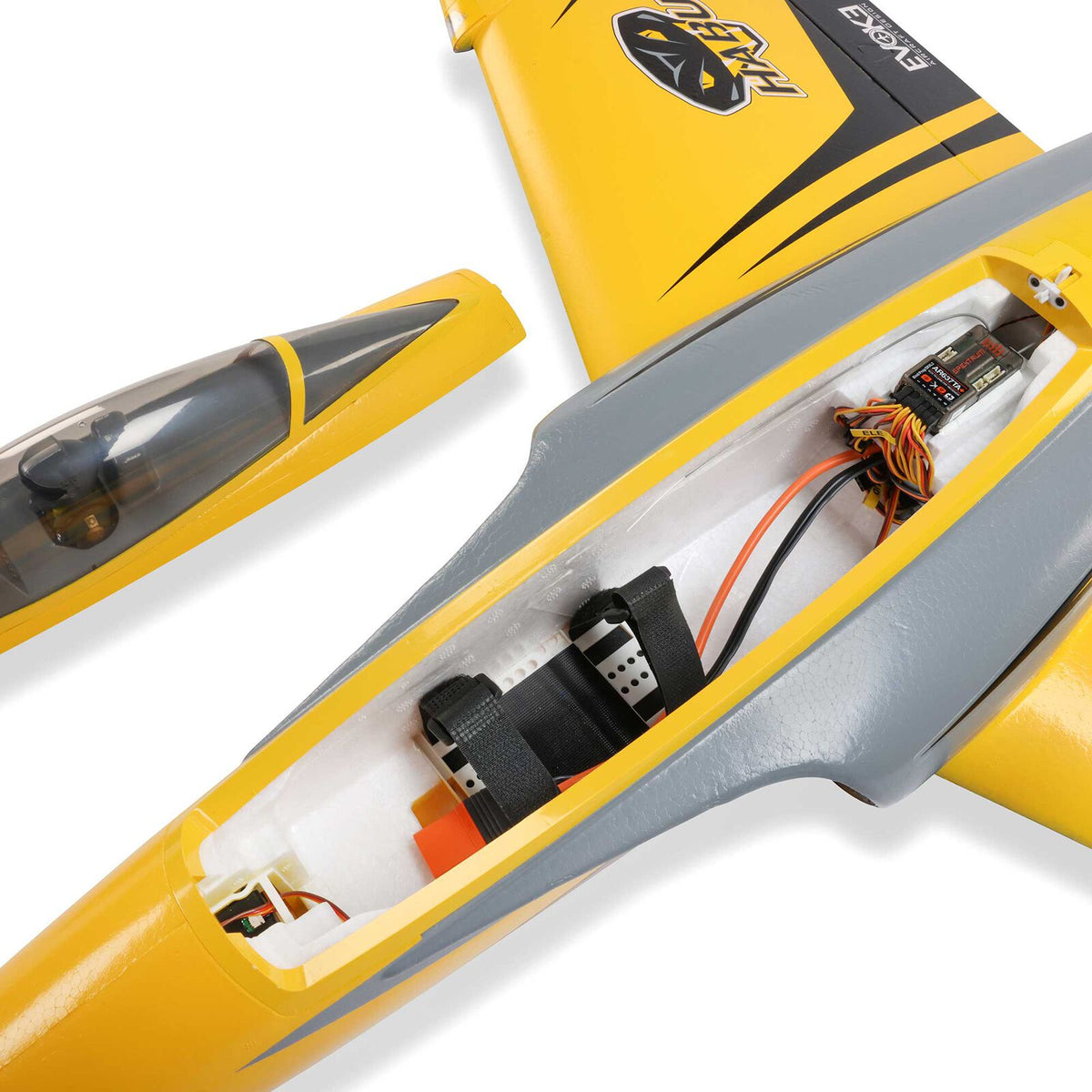 EFL02450 Habu XS (eXtra Sport) 80mm EDF BNF Basic with AS3X+ and SAFE Select