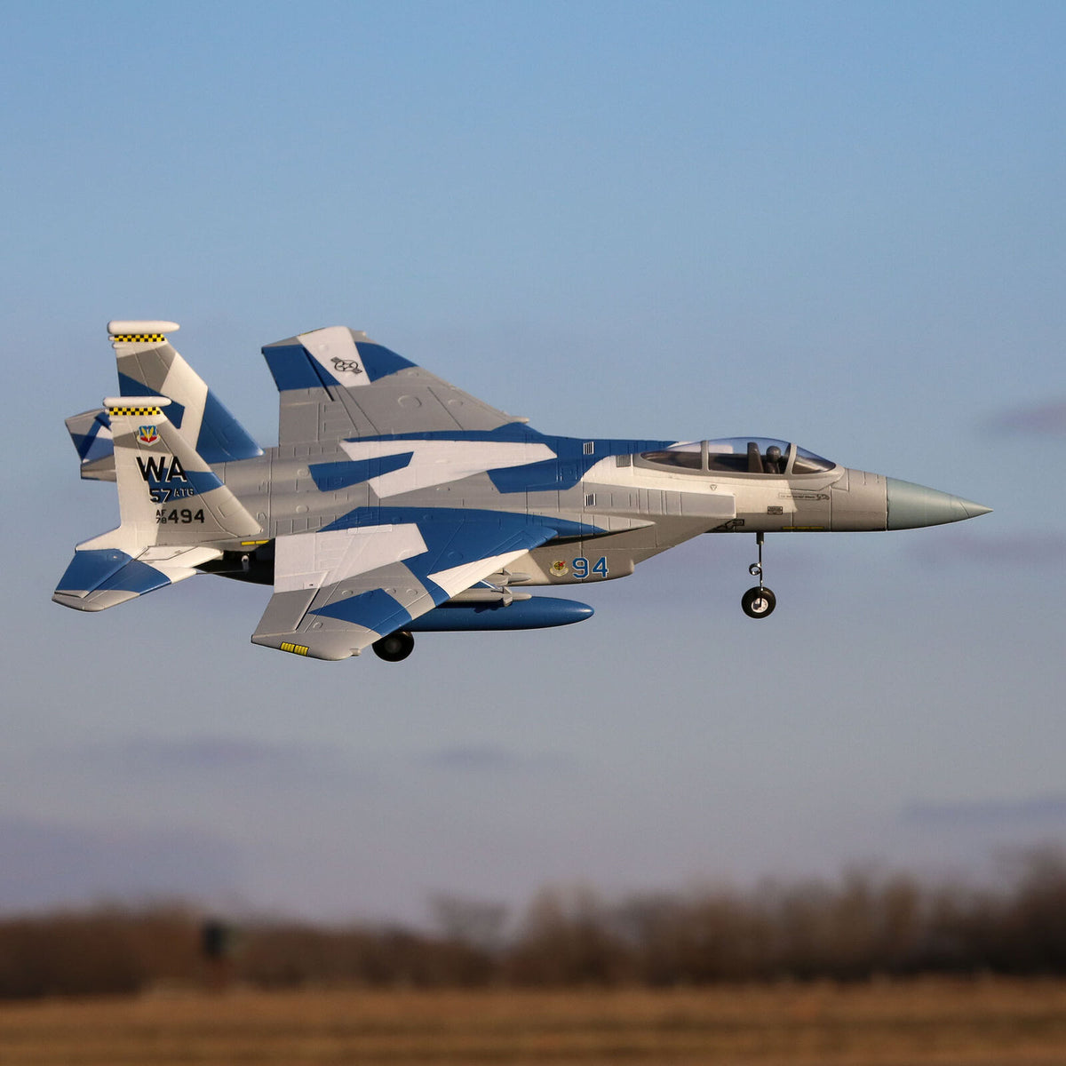 EFL97500 F-15 Eagle 64mm EDF Jet BNF Basic with AS3X and SAFE Select