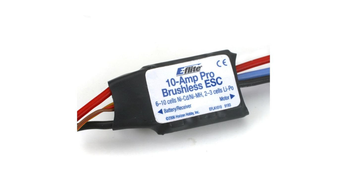 10-Amp Pro Brushless ESC (EFLA1010)