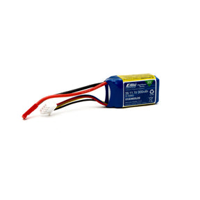 11.1V 300mAh 3S 30C LiPo Battery: JST