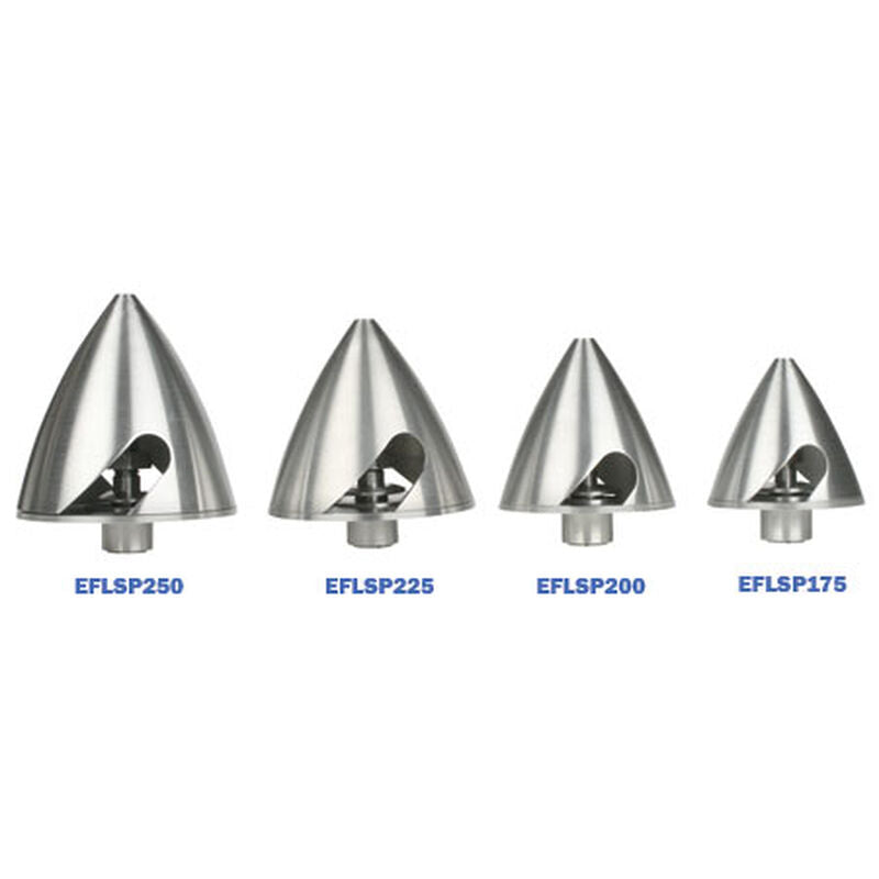 E-flite 2.50" Aluminum Spinner with 5mm & 6mm Collets