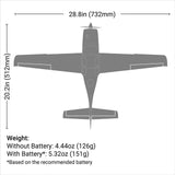 EFLU15950UC UMX Cirrus SR22T BNF Basic Ultimate Combo