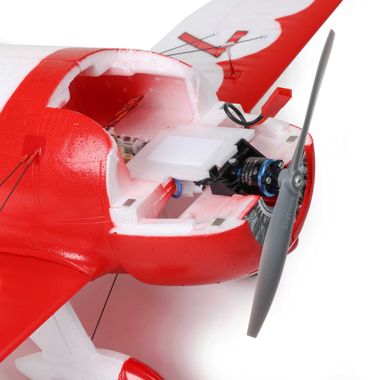 EFLU61500 UMX Gee Bee R-2 510mm BNF Basic with AS3X and SAFE Select