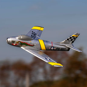 EFLU7050 UMX F-86 Sabre 30mm EDF Jet BNF Basic with AS3X and SAFE Select - EFLU7050