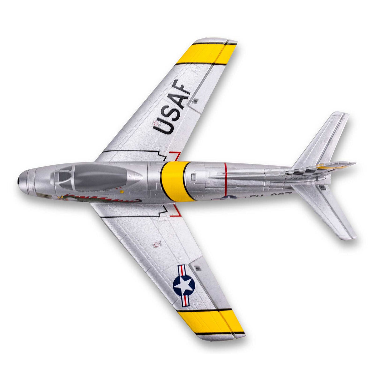 EFLU7050 UMX F-86 Sabre 30mm EDF Jet BNF Basic with AS3X and SAFE Select