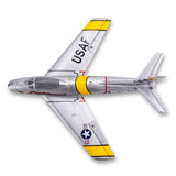 EFLU7050 UMX F-86 Sabre 30mm EDF Jet BNF Basic with AS3X and SAFE Select