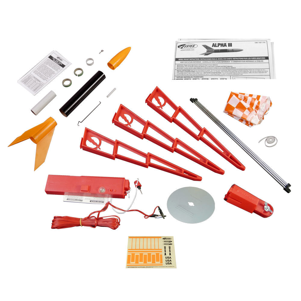 Alpha III Launch Set E2X Easy-to-Assemble - EST1427