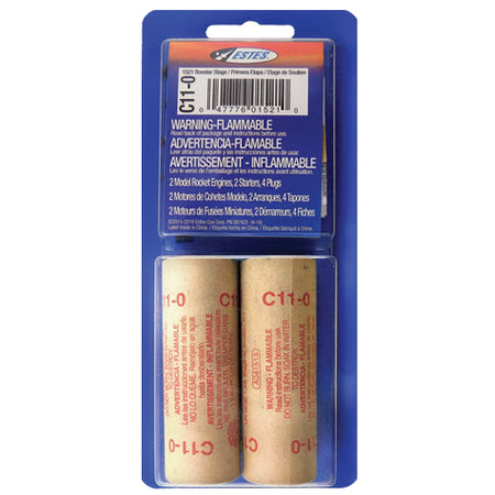 C11-0 Model Rocket Engines (2pk) - EST1521