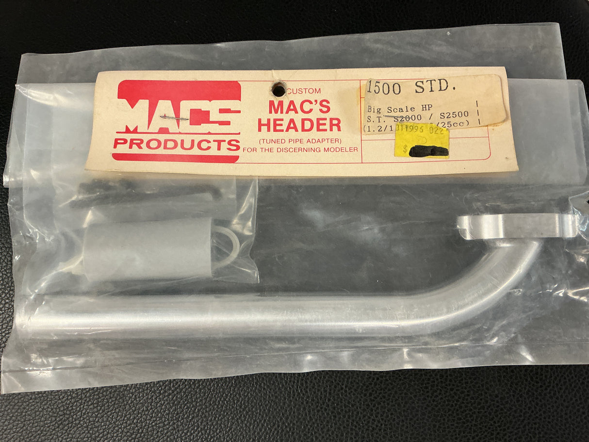 MAC	‘S HEADER 1500 STD. BIG SCALE HP