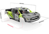 Bitty Design 1/7 FALCON-X TRAXXAS UDR Pre-Painted and Pre-Cut Body