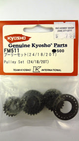PULLEY SET (24/18/20T)