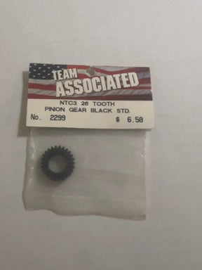 NTC3 26 TOOTH PINION GEAR BLACK STD-ASC2299 - ASC2299