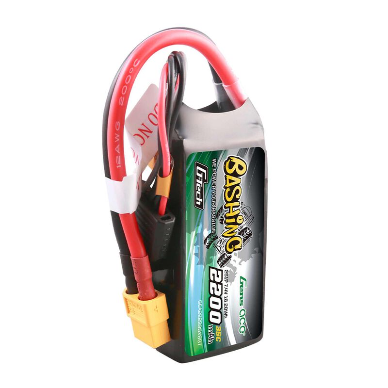 11.1V 2200mAh 3S 35C G-Tech Smart Lipo Battery: XT60 - GEA223S35X6GT