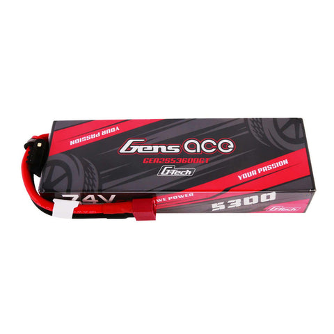 7.4V 5300mAh 2S 60C G-Tech Smart Lipo Battery Deans - GEA2S5360DGT