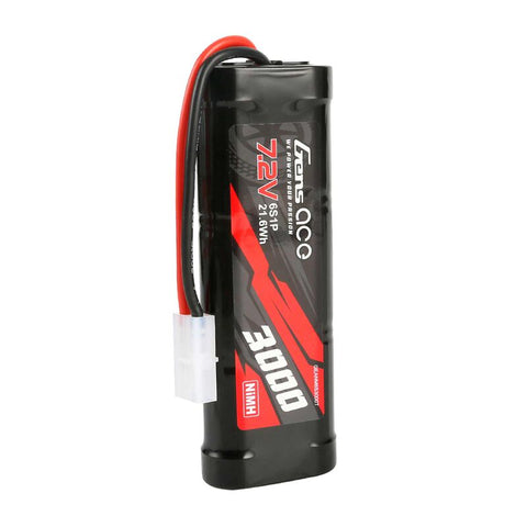 7.2V 3000mAh, NiMH, Tamiya Plug - GEANM6S3000T