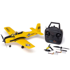 HBZ-1228 T-28 Trojan 450mm RTF with SAFE (2 Flight Batteries Included) - HBZ-1228