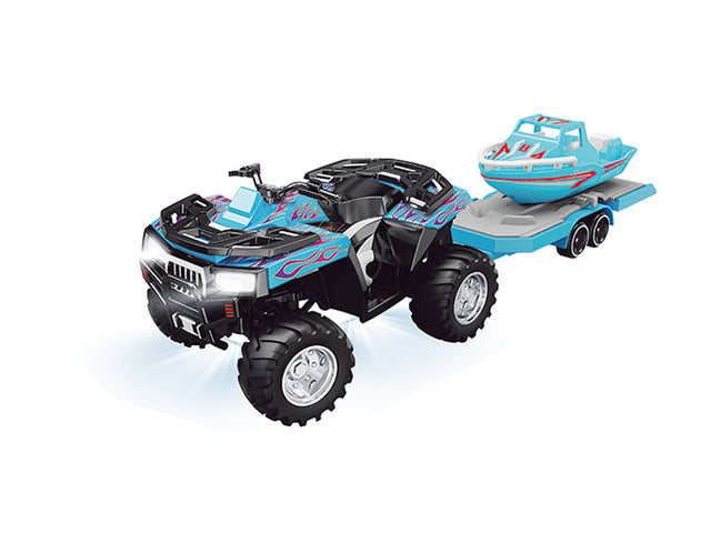 1/64 R.C ATV with Jetski with APP control HG4-433 - RCPHG4-433BL