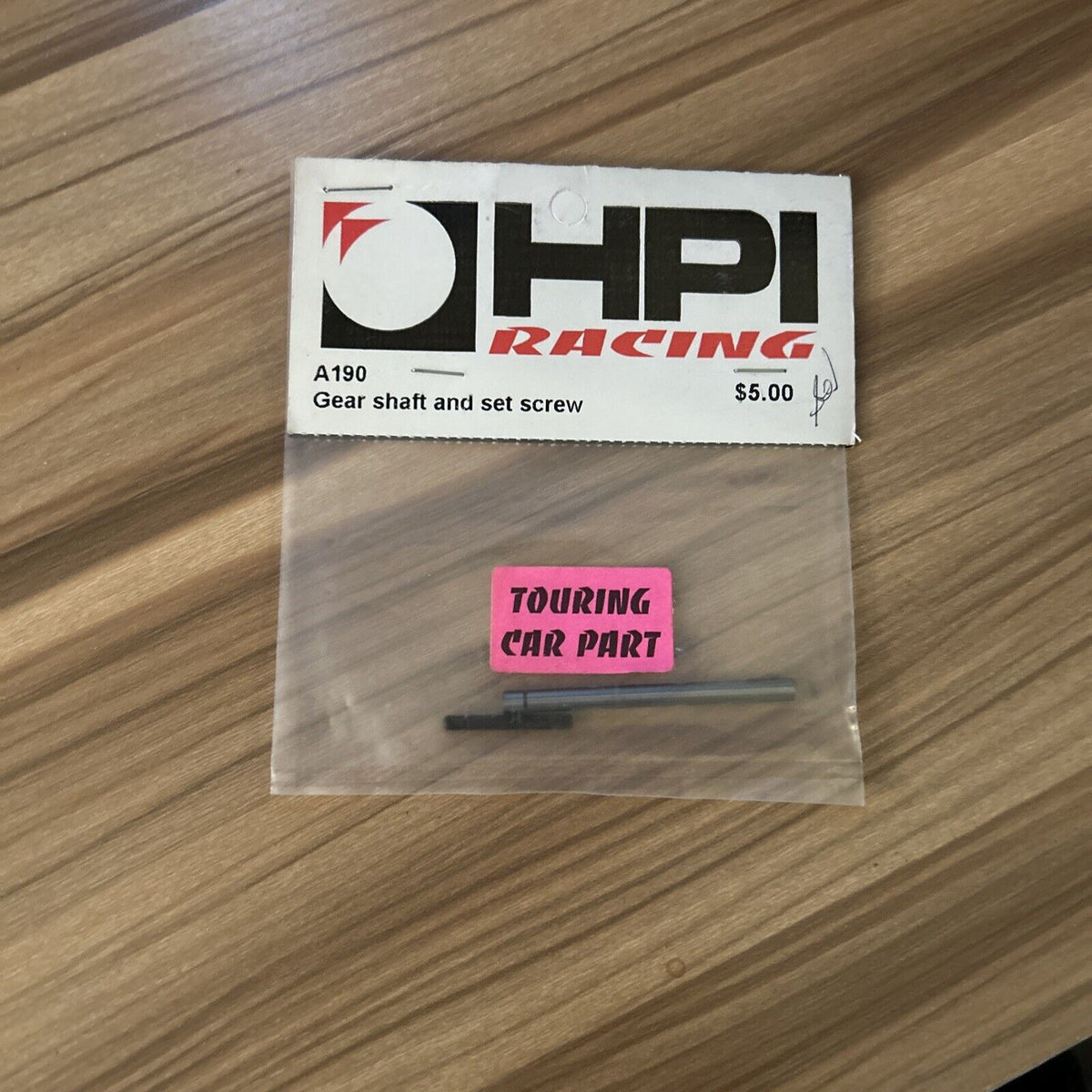 HPI A190 -  Gear Shaft and Set Screw