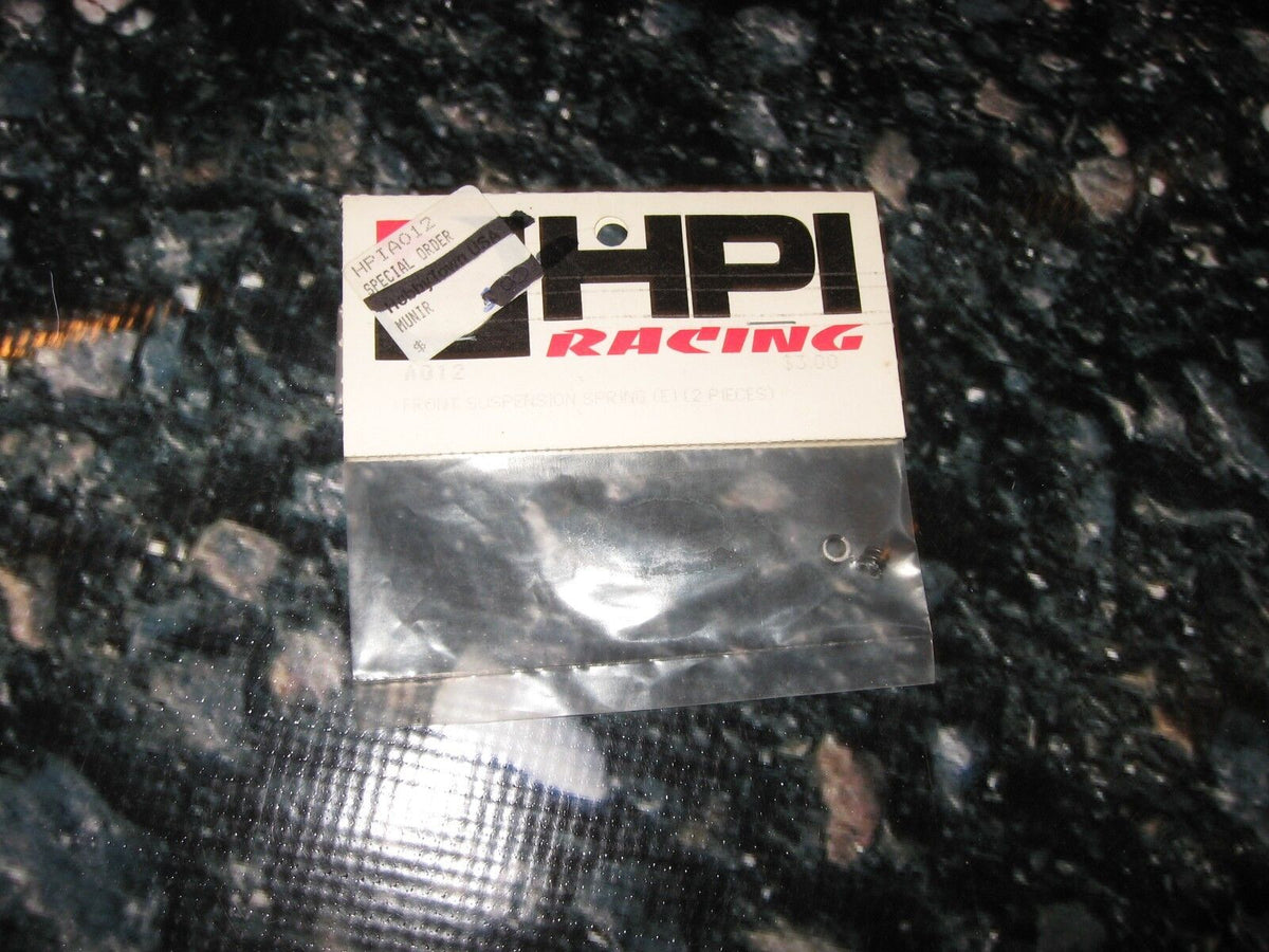 HPI RACING A012 FRONT SUSPENSION SPRING (E) (3PCS)