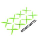 Quad Prop 5x4x4, Green: 8 pack (HQPQP504040G)