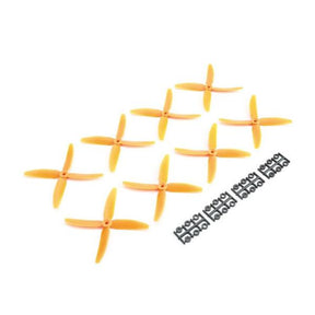 Quad Prop 5x4x4, Orange: 8 pack (HQPQP504040O) - HQPQP504040O