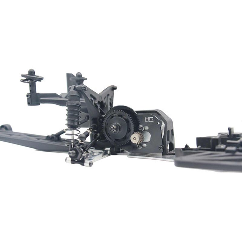 Adjustable Aluminum Motor Mount: Losi Mini No Prep - HRADRM18A01