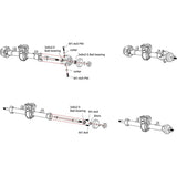 '+4mm Steel Axles Brass Weight: SCX24