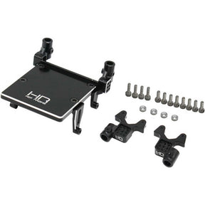 Aluminum Front & Rear Adjustable Shock Towers: SCX24