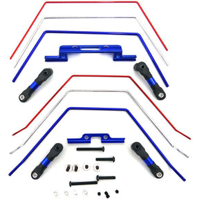 Front and Rear Wide Sway Bar Kit: 2wd Slash - HRATE311SLC